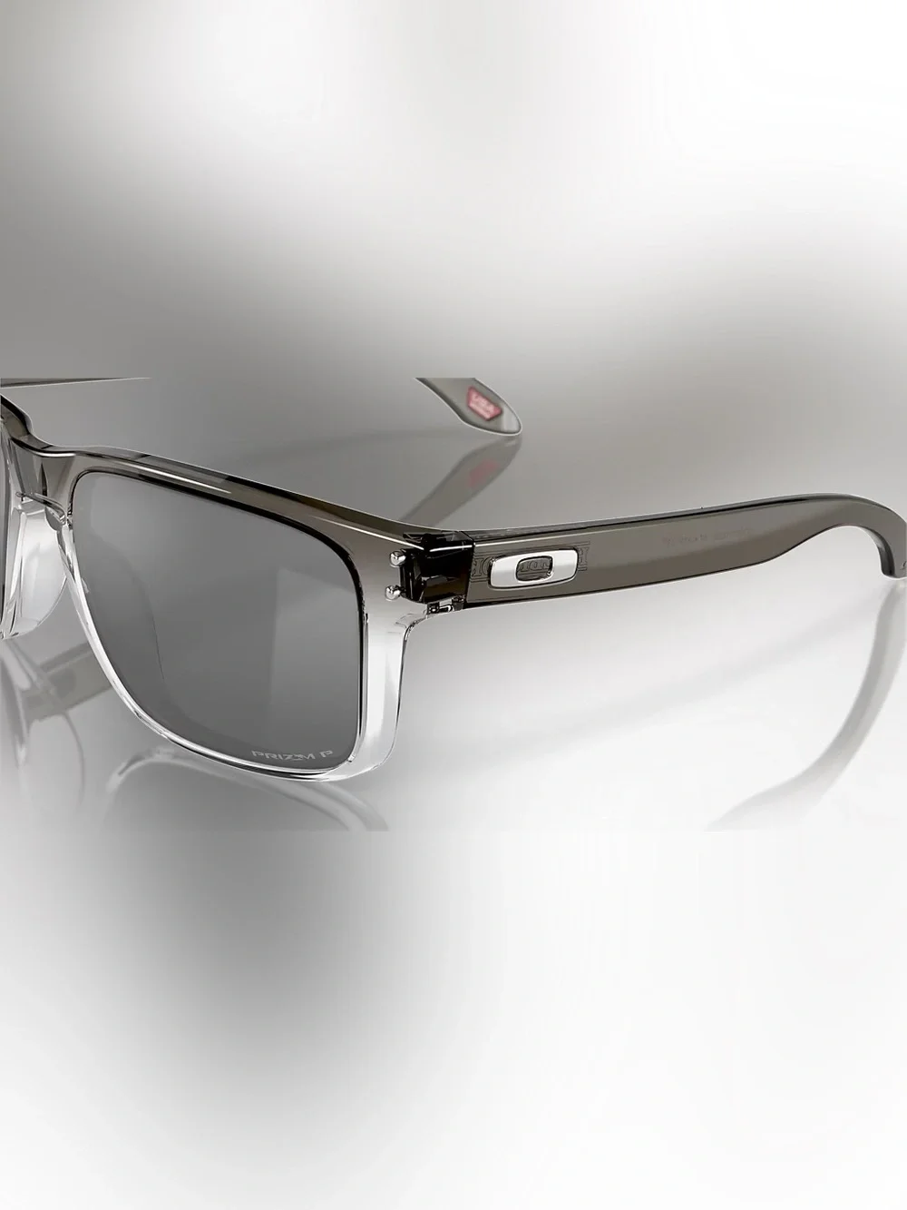 Oakley Holbrook OO9102-A9 Dark Ink Fade Chrome Iridium Polarized Sunglasses NEW